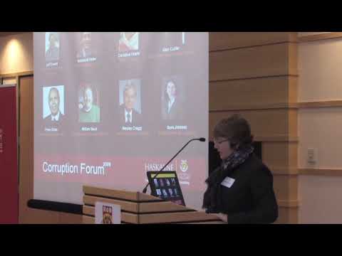 Corruption Forum 2009, Christine Uriarte, 1 of 4