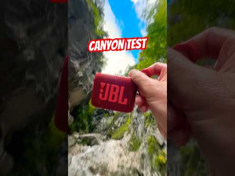 JBL GO 4 Mountain Waterfall Test