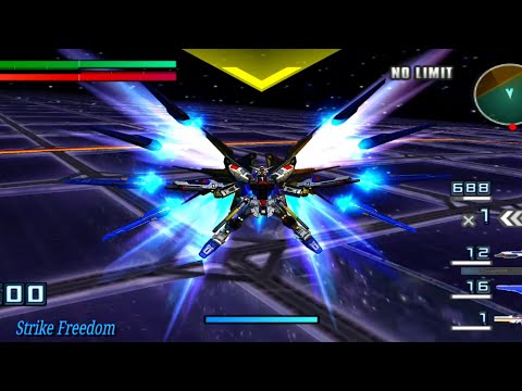 EXVS Strike Freedom Versy PPSSPP