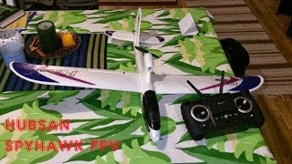 preview picture of video 'Hubsan spyhawk FPV testflygning'
