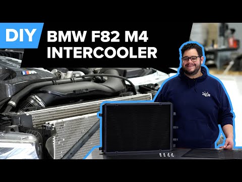 BMW M4 Intercooler Radiator Upgrade DIY (BMW F80 M3, F87 M2, F82 M4, F83 M4 Convertible)