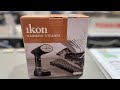 Ikon IK HS25G Foldable Garment Steamer Unboxing Review 1400W Portable Steamer