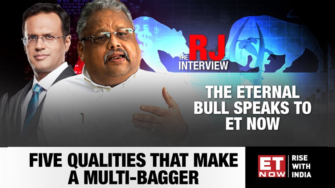 Rakesh Jhunjhunwala To ET NOW | Mega Exclusive