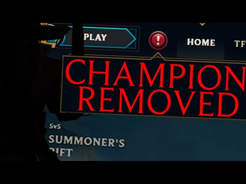The First and Only time Riot REMOVED a champion from League of Legends