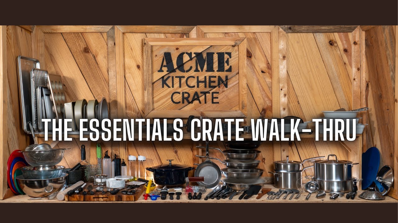 Acme Kitchen: The ESSENTIALS Crate Walk-thru | What's Included?