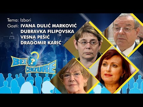 BEZ CENZURE - Ivana Dulić Marković, Dubravka Filipovska, Vesna Pešić i Dragomir Karić