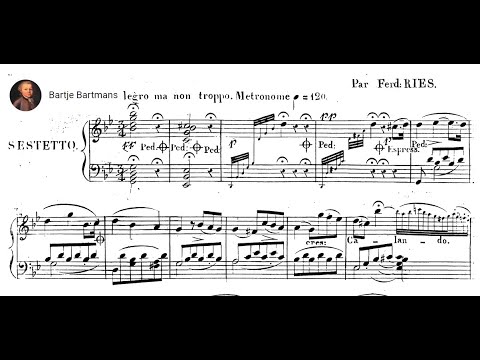 Ferdinand Ries - Sextet No. 2, Op. 142 (1814)