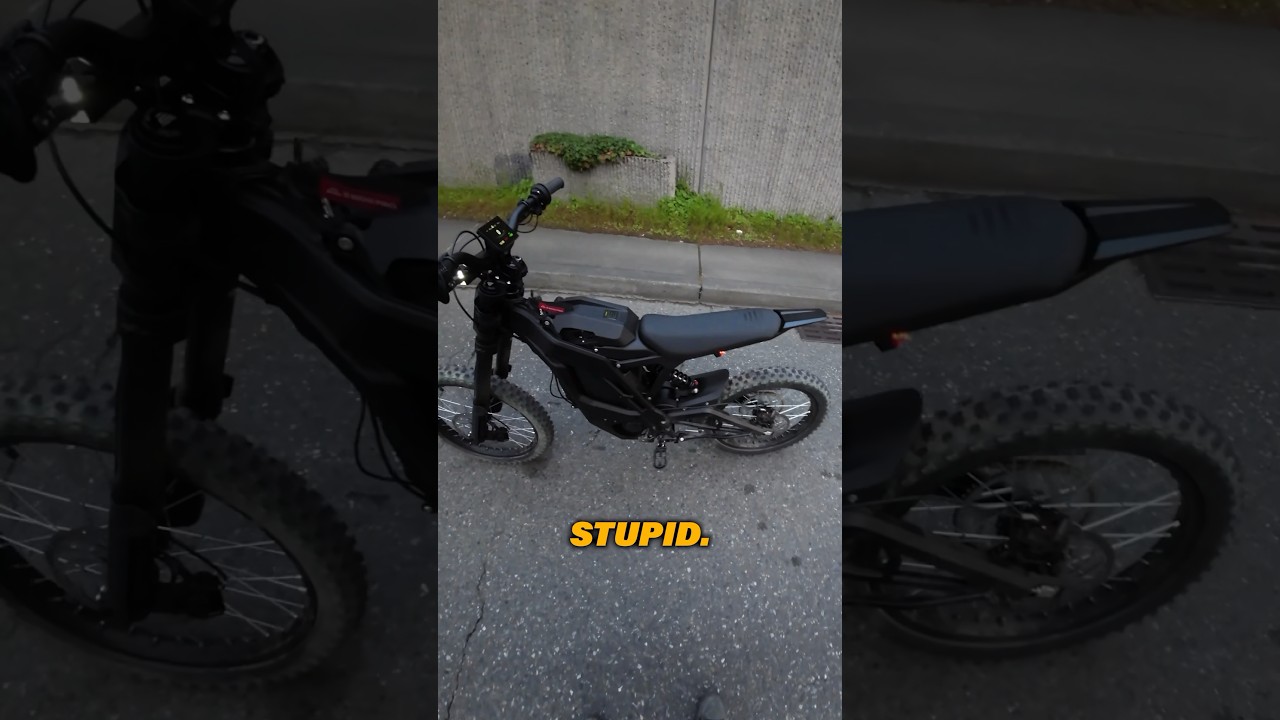 Calling this an “e-bike” might be a stretch.. #surron #eride