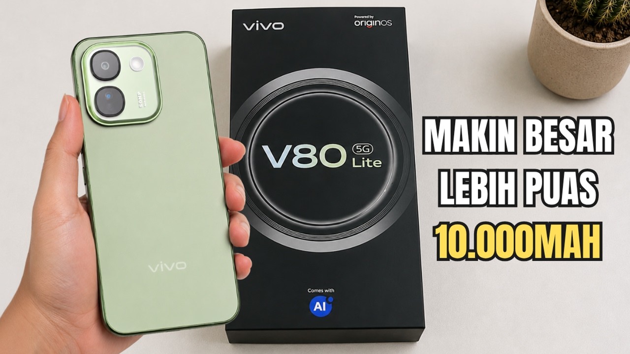 SUMPAH INI BAGUS BANGET‼️VIVO V80 LITE 5G PERFORMA KENCANG BATERAI BADAK