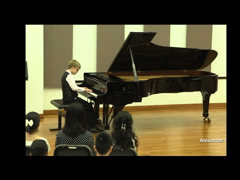Alexander Tiemroth (age 10) - Bach Prelude & Haydn Sonata