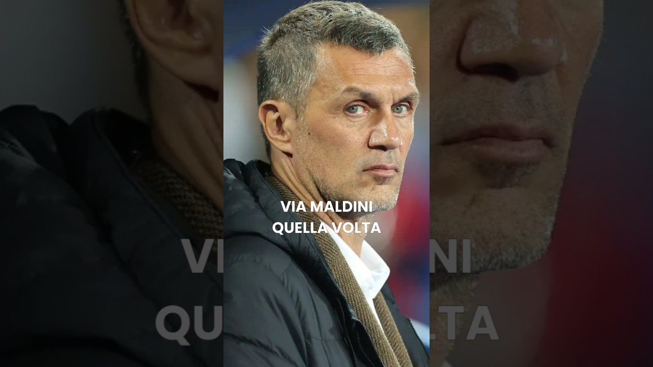 Posso fidarmi di chi ha cacciato Paolo Maldini? 😡
