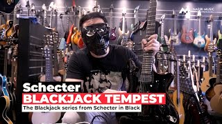 Video thumbnail for Schecter Blackjack Tempest with Seymour Duncan Nazgul and Sentient by Nafiri Music Jakarta