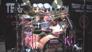 Terry Lee Bolton Drum Solo Bell Hop Keith Moon, John Bonham, Neil Peart, Tommy Lee & Don Brewer
