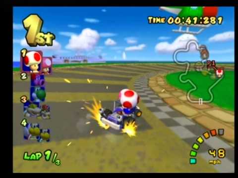 Mario Kart Double Dash - Toad & Toadette - Star Cup 100cc