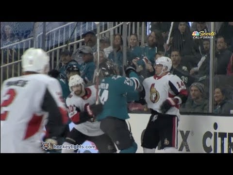 Alexandre Burrows vs Dylan DeMelo Dec 9, 2017