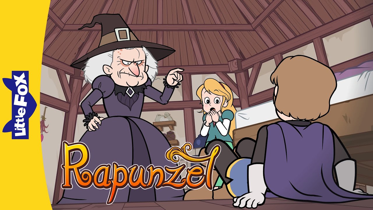 Rapunzel 16-18 | The Witch Discovers Rapunzel's Secret Visitor 😱 | Fairy Tale | Bedtime Stories