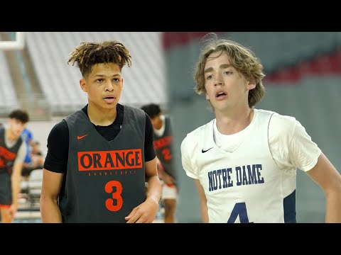 Bishop Gorman vs Notre Dame John Mobley Jr, Dusty Stromer, Mercy Miller, & Caleb Foster