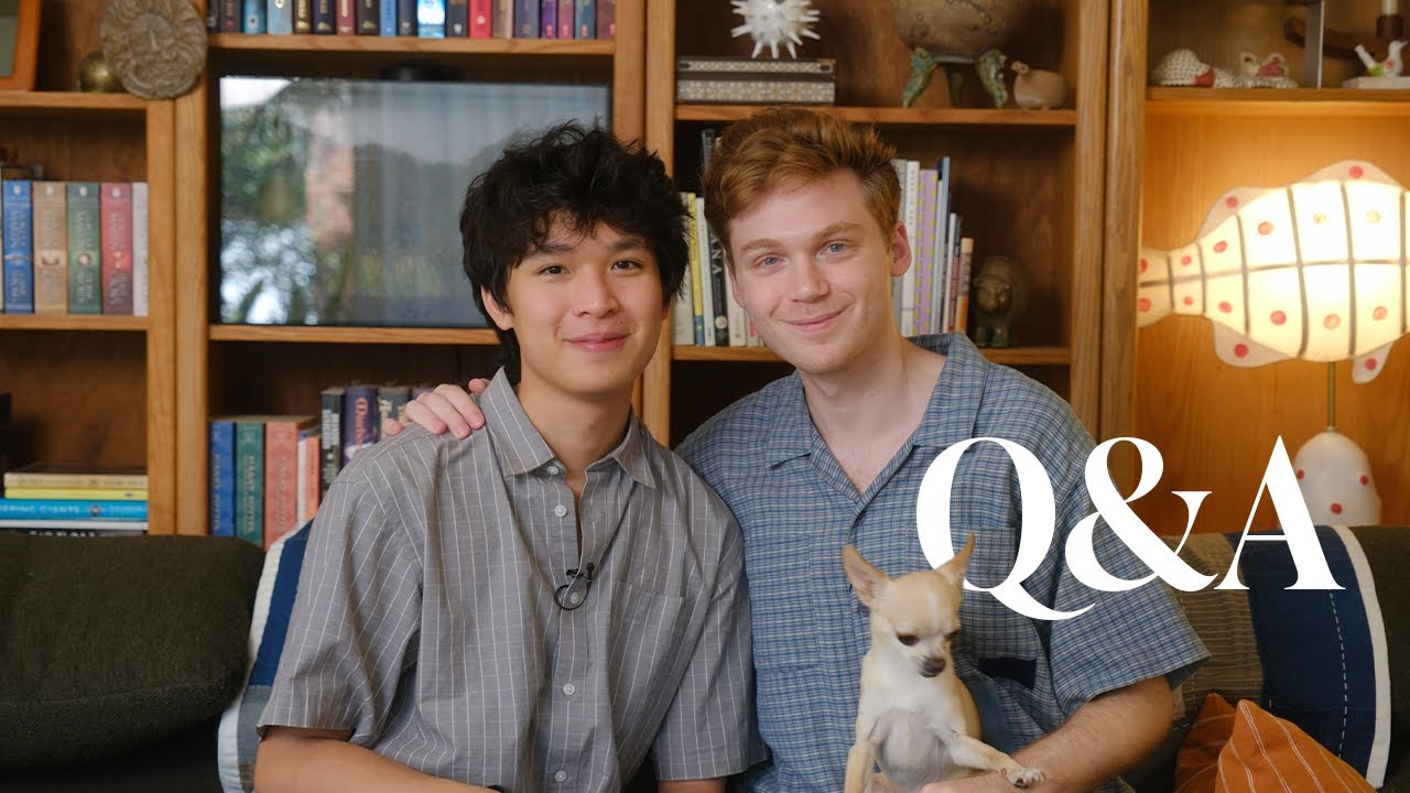 boyfriend Q&A 💌 first kiss, love languages, roommates to partners