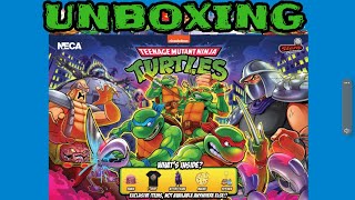 TMNT – Stern Pinball Crate by NECA with Exclusive Shredder Figure – The Toyark - unboxing