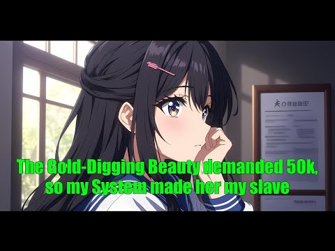 The Gold-Digging Beauty demanded 50k, so my System made her my slave