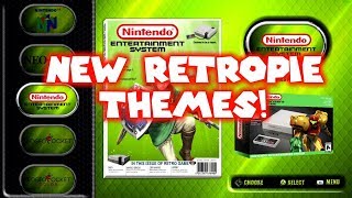 New RetroPie EmulationStation Themes - Greenilicious, RetroRoid & MerryXmas