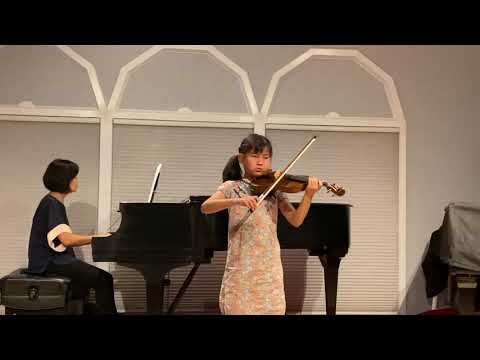 Gavotte by Becker, Stella Xu performing