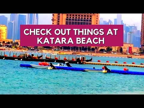 BEST BEACH IN QATAR | KATARA BEACH | Must Visit in Doha, Qatar | Mahar Nafees Vlog