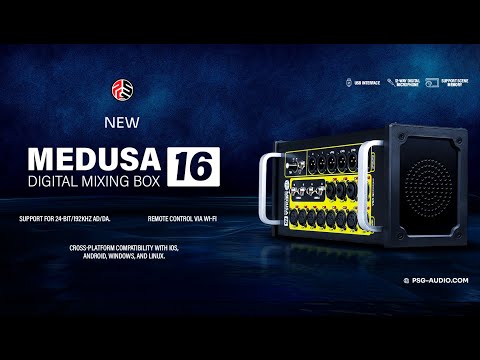 PSG Audio Medusa 16 - 16-channel Remote-Controlled Digital Mixer image 21