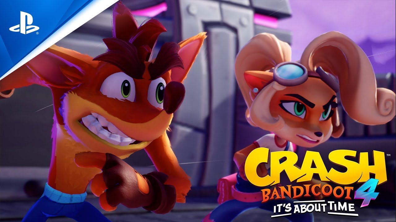 Crash Bandicoot 4: Itâ€™s About Time â€“ Gameplay Launch Trailer | PS4 - YouTube