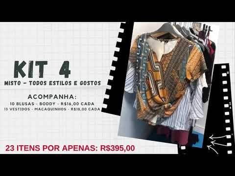 Kit 4, misto - todos os estilos e gostos