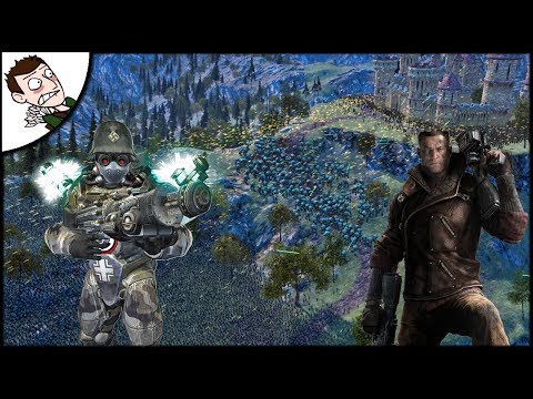 Massive 40000 German Wolfenstein Mech Army v USA Army - Ultimate Epic Battle Simulator 1.1 Gameplay