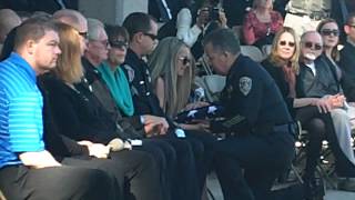 OFFICER FUNERAL: Riverside Police Department says farewell one last time