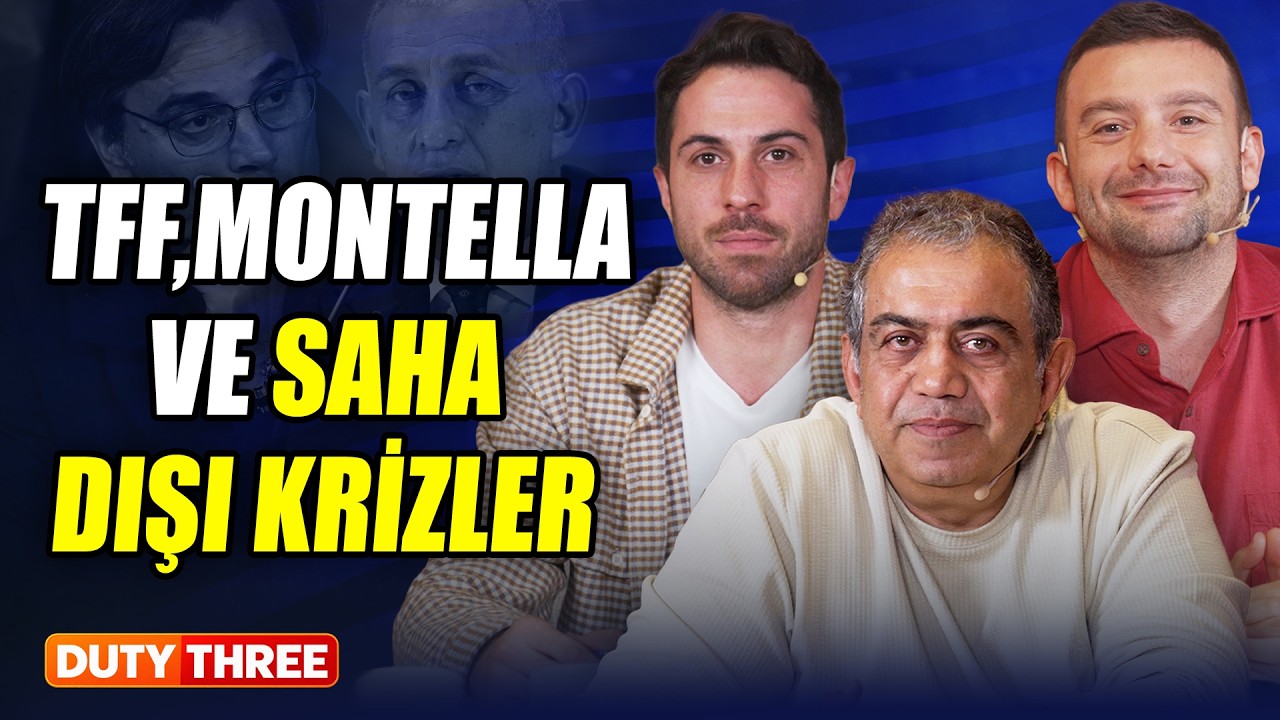 Duty Three yayında: TFF Yönetimi, Montella, Hakan Çalhanoğlu