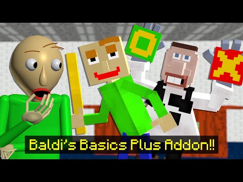 Baldi's Basics Plus Minecraft ADDON??