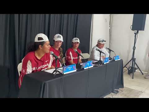 Oklahoma 7, UCF 1 press conference | Sooners head to WCWS