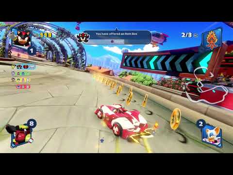 Team Sonic Racing: Silver Team Ultimate Theme Glitch