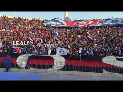 "Los de Abajo "A romper la voz por ti" vs UE 2018" Barra: Los de Abajo &bull; Club: Universidad de Chile - La U