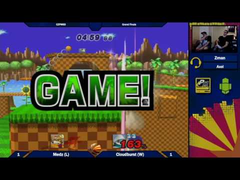 CZPM69 Grand Finals: RG|Medz (Fox,Falco) vs Cloudburst (Squirtle)
