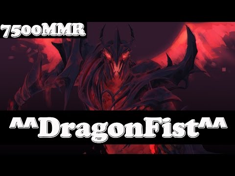 ^^DragonFist^^ 7500MMR Plays Shadow Fiend And Shadow Fiend - Ranked Match Gameplay - Dota 2