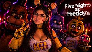 🔴 5 NOITES PRESA COM OS ANIMATRÔNICOS 😱 | FIVE NIGHTS AT FREDDY'S HELP WANTED AO VIVO