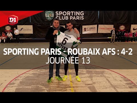 J13 : Sporting Paris - Roubaix AFS (4-2), le résumé