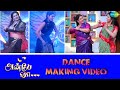 Anbe Vaa Dance Making Video Virat Delna Davis Saregama TV Shows Tamil