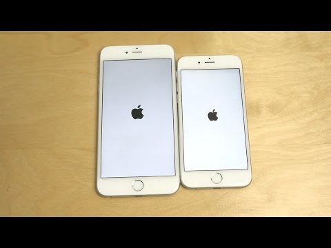 iPhone 6 Plus iOS 9.1 Beta vs. iPhone 6 iOS 9 GM - Which Is Faster? (4K)