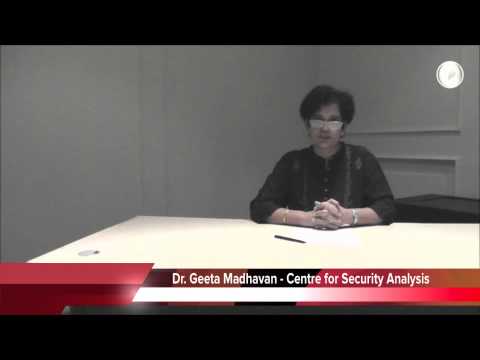 Dr. Geeta Madhavan - Maritime Security in the IOR - Global Implications