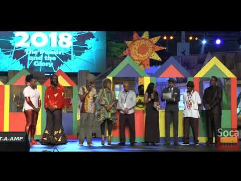 2018 Dimanche Gras Results -  King and Queen of Band Results - Calpyso Monarch 2018 Results