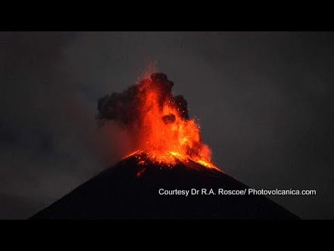 Volcano: Spectacular images of the eruption of the "troublemaker" in Ecuador
