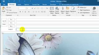 How to embed image in Outlook mail