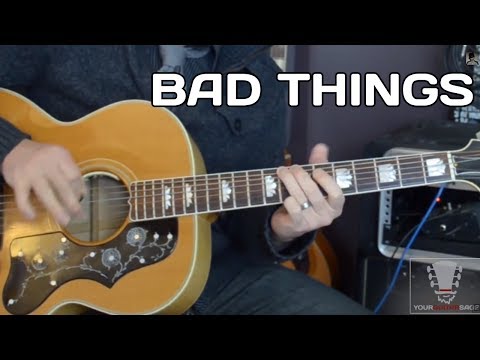 Bad Things by Jace Everett - Guitar Lesson with Erich Andreas