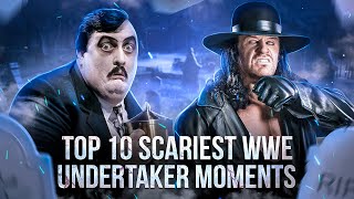 Top 10 Scariest WWE Undertaker Moments (#4 is Mess