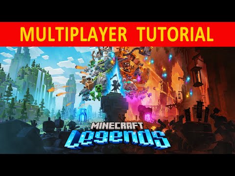 EPIC Multiplayer Tutorial: Minecraft Legends! MUST-WATCH